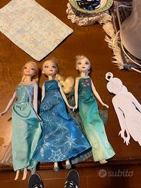 Bambole Elsa Frozen Disney + Abiti e Ricchi Access