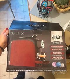 Macchina caffè Bialetti + 30 cialde Borbone