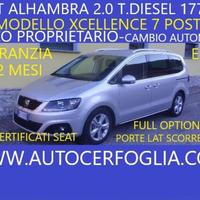 SEAT Alhambra III 2.0 tdi cr Xcellence 177cv dsg