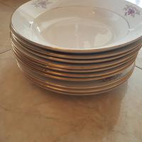 Servizio piatti bordo oro verbanum stone