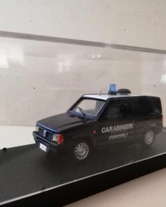 Modellino fiat panda van carabinieri