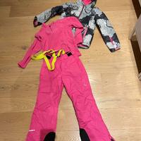 Completo sci bambina 11/12 anni