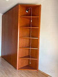 Armadio angolare 247×256×65 cm