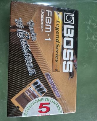 Pedale chitarra elettrica Boss Bassman