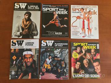 Rivista La gazzetta dello Sport Week NBA Lebron