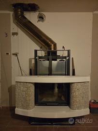 Termocamino Palazzetti 78 Frontale + rivestimento