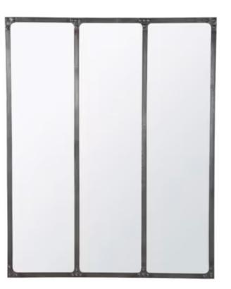 SPECCHIO IN FERRO stile industriale 