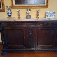Mobile da ingresso con piano in marmo