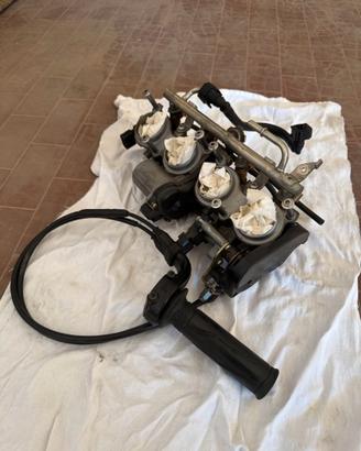 Corpo farfallato Yamaha R6 2006 2007 +acceleratore