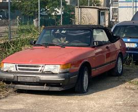 SAAB CABRIO ROSSA 900 turbo 1990