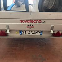 Carrello Rimorchio Novatecno 750kg ribaltabile