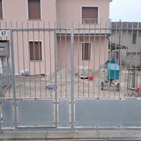 cancello in ferro zincato