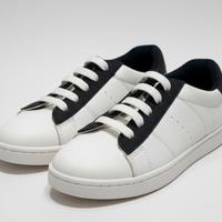 Scarpe da ginnastica/sneakers bianche e nere per b