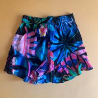 Desigual Pantaloncini Shorts - Navy Tropicale TG.M
