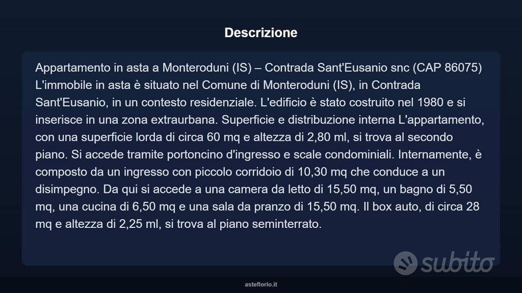 Appartamento – Monteroduni, Isernia - Altro