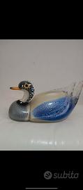 Scultura Anatra Selvatica in Vetro Murano