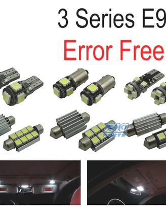 KIT 19 LAMPADE LED INTERNE BMW SERIE 3 E92 COUPE 3