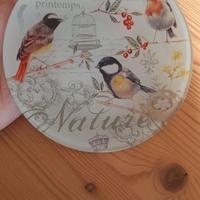 Piattino in vetro Dora Papis