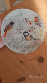 Piattino in vetro Dora Papis