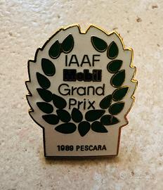 SPILLA/PIN’S  IAAF MOBIL GRAND PRIX 1989 PESCARA