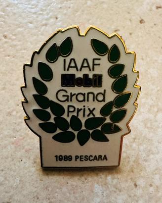 SPILLA/PIN’S  IAAF MOBIL GRAND PRIX 1989 PESCARA