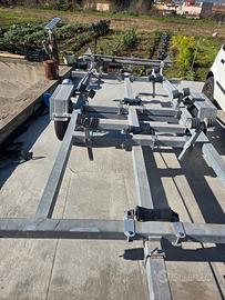 Carrello omologato trasporto imbarcazione