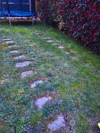 Lastre pietra carrabile Giardino