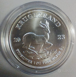 SOUTH AFRICA 2023: Krugerrand FDC – 1 oz argento 9