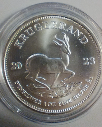 SOUTH AFRICA 2023: Krugerrand FDC – 1 oz argento 9