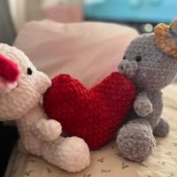 Orsetti cuore - Amigurumi