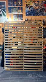 Rete doghe letto matrimoniale 160x200cm