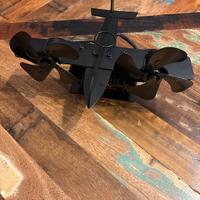 Ventilatore da stufa a forma di aereo