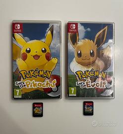 Pokemon Let’s Go Pikachu + Evee - Nintendo Switch