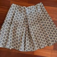 Jil Sander pura seta gonna midi