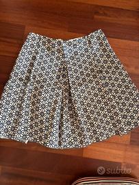 Jil Sander pura seta gonna midi