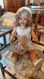 Bambola antica anni '40/'50 