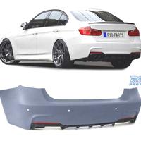 PARAURTI POSTERIORE BMW F30 LOOK M PERFORMANCE PDC