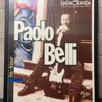 Locandina concerto Paolo Belli In Tour