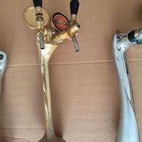 Colonna spillatrice due vie color bronzo