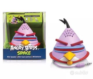 Cassa acustica Angry Birds space nuova