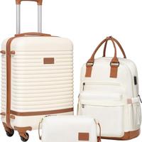 COOLIFE Set Valigie,Set di Valigie,Trolley da Viag