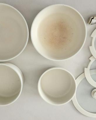 Set pentole antiaderenti CAROTE 8 pezzi 2 manici