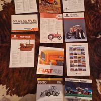 trattori fiat  fiatagri brochure deplian  