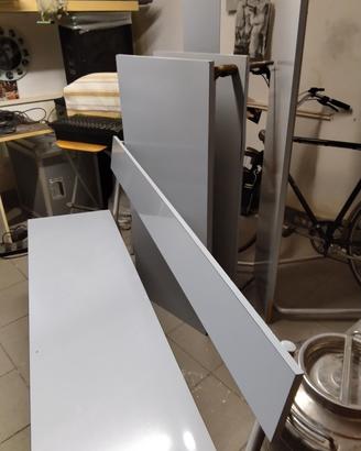 Panche da studio medico più banchetto portaoggetti