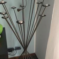 Candelabro in ferro battuto