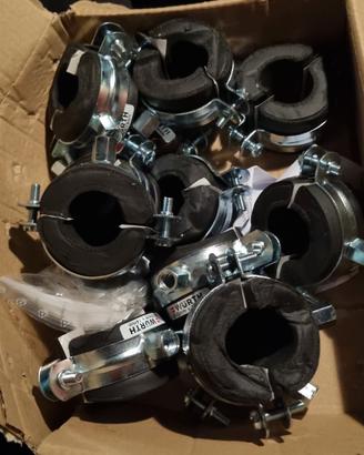 collare braccialetto per tubi refrigerazione 