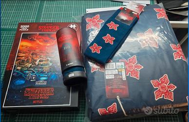 Stranger Things puzzle+calzini+maglia 