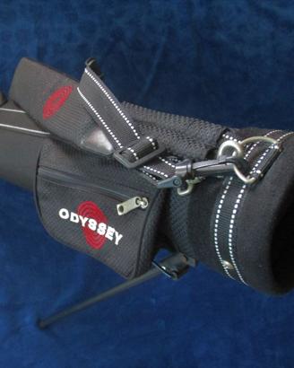 WHITE HOT ODYSSEY BORSA MINI GOLF + 8 MAZZE E ACCE