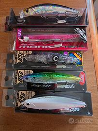 Duo Japan lotto 5 esche artificiali spinning nuove