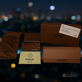 Custodia Occhiali Burberry Originale – Nuova